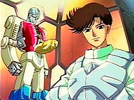 Final scene from Microman Anime