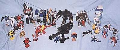 The same toys as the other pic, transformed