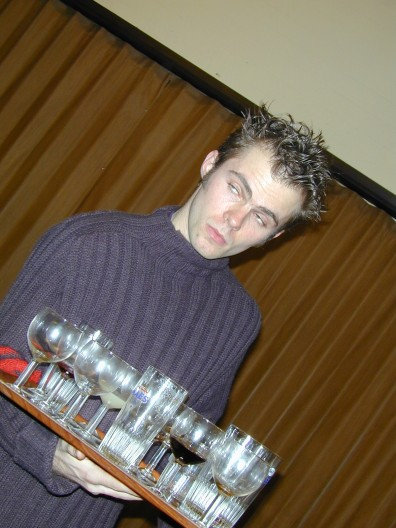 Voor zijn accidentje