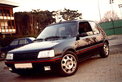 The Peugeout 205 GTi