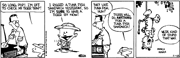 Calvin and Hobbes