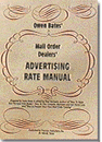 Mail Order Dealers Advertising Rate Manual