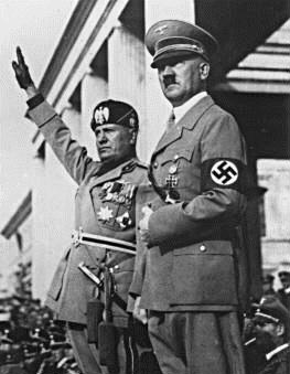 Hitler & Duce