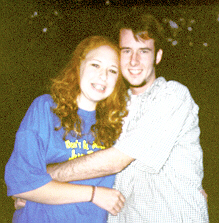 Him and me in the woods