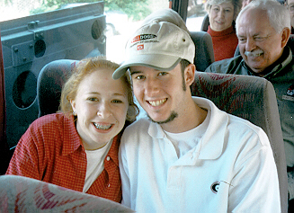 On the way to the GA FL game.