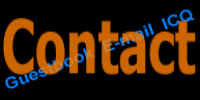 Contact - Guestbook, E-mail, ICQ