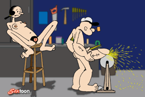 popey the big cock men !!!