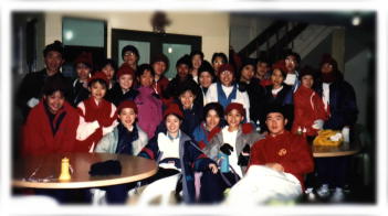 Minutes before the 2nd leg of journey