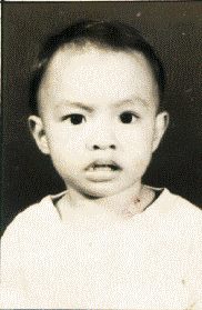 As a cute little boy