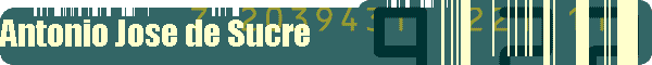 Antonio Jose de Sucre