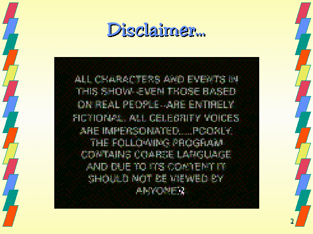 Tristan's South Park Presentation: Page 2