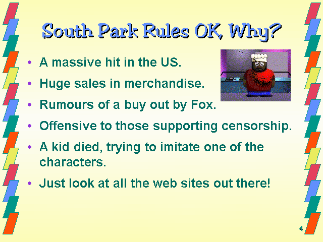 Tristan's South Park Presentation: Page 4