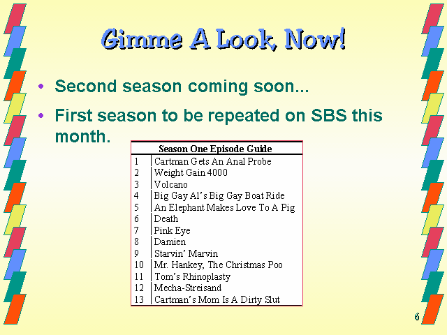 Tristan's South Park Presentation: Page 6