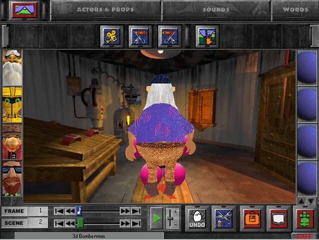 3D Bomberman 1...This is where it all begins!  Bomberman is created and becomes a hero.  He runs into 2 of Lord Blastor's Henchmen