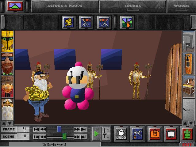 3D Bomberman3....Bomberman and the Professor accidently end up in Dudland...Continent of Crime and accidently finds Lord Blastor's Hideout.  Lord Blastor is finishing up work on Evil Bomberman