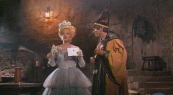 Lovey Howell as Cinderella, Gilligan as the Fairy Godfather