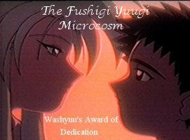 Eighth FYM award! Washyuu's Award of Dedication.