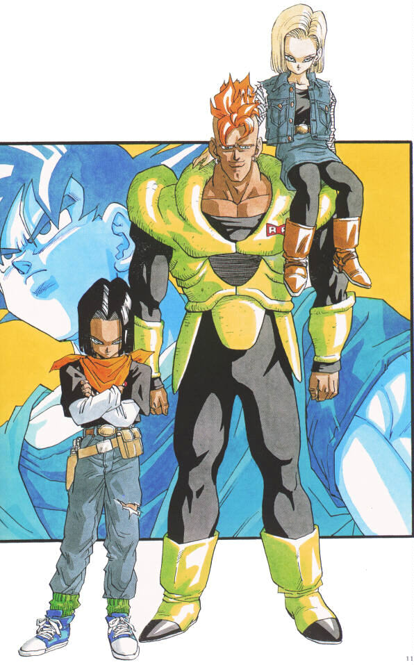 Androides #16, #17, #18 