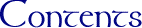 Contents
