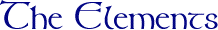 The Elements