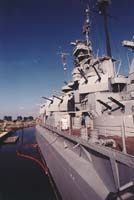 Impressive view along port side