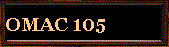  OMAC 105 