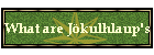 What are J�kulhlaup's