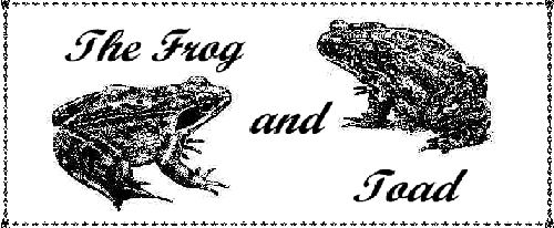Frog and Toad logo.