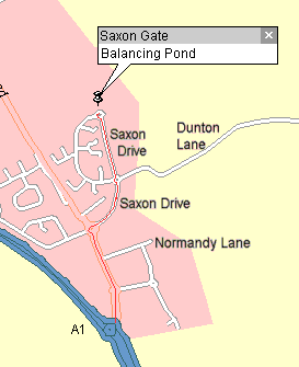From the A1 Biggleswade south roundabout, follow the tourist signs to the Saxon Pool.