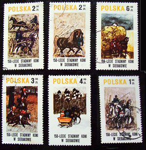 topical stamp- horse 