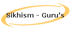 Sikhism - Guru's