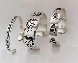 Overlay silver jewelry