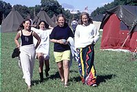 Emilie, Juanita, Margrethe og Anette.