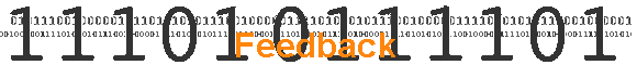 Feedback