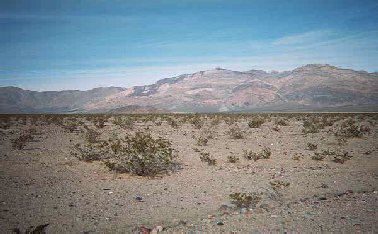On the way out of Panamint Valley