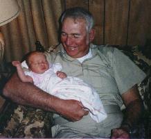 Dad and Baby Steph in 1986