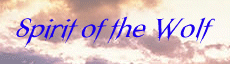 Spirit of the Wolf