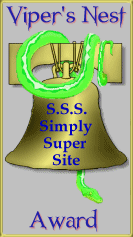 Viper's Nest Simply Super Site Award 1998
