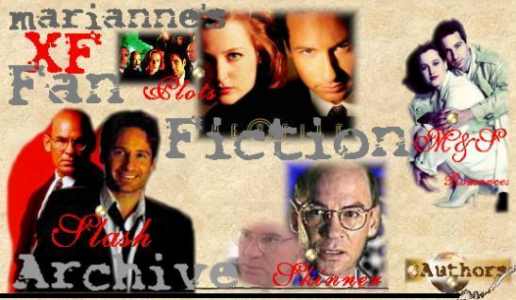 Main X-Files Library Pages navigation bar