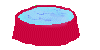 Spike's water bowl