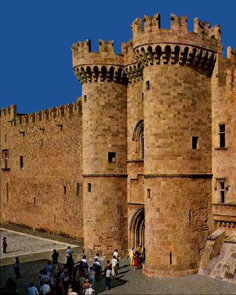 The Grand Master's Palace. The gate tower.