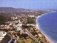 Ixia, Ialysos...with the cooling sea breeze for company.