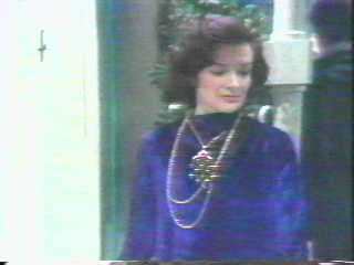 Brandy answers the door