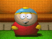 A kick-ass 3d Picture of Cartman