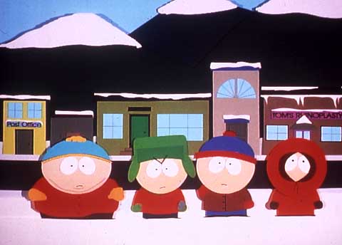 Kyle, Stan, Kenny, Cartman