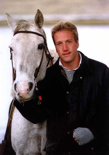 Ben Fogle and friend