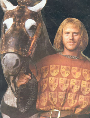 Steven as Ivanhoe - he's the one on the right