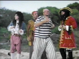 Blackbeard and crew from Magic Island