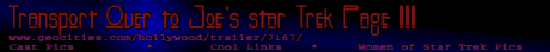 Joe's Star Trek Page