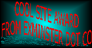 Cool Site Award from Exminster Dot Co